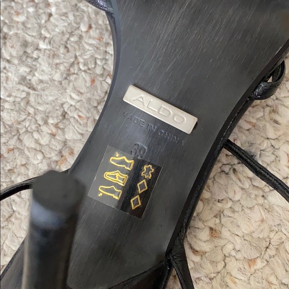 Aldo strappy heels. - Picture 3 of 9